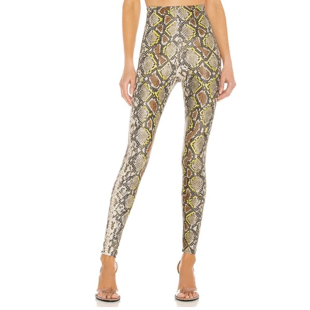 Commando Control Snake Print Leggings SMALL